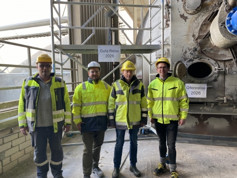 27.03.2026: ZKW Otterbein schickt Zementdrehofen auf die 44. Ofenreise