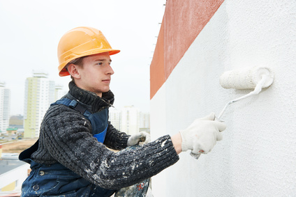 Zementfarbe, Farbe von Otterbein f&uuml;r Fassade