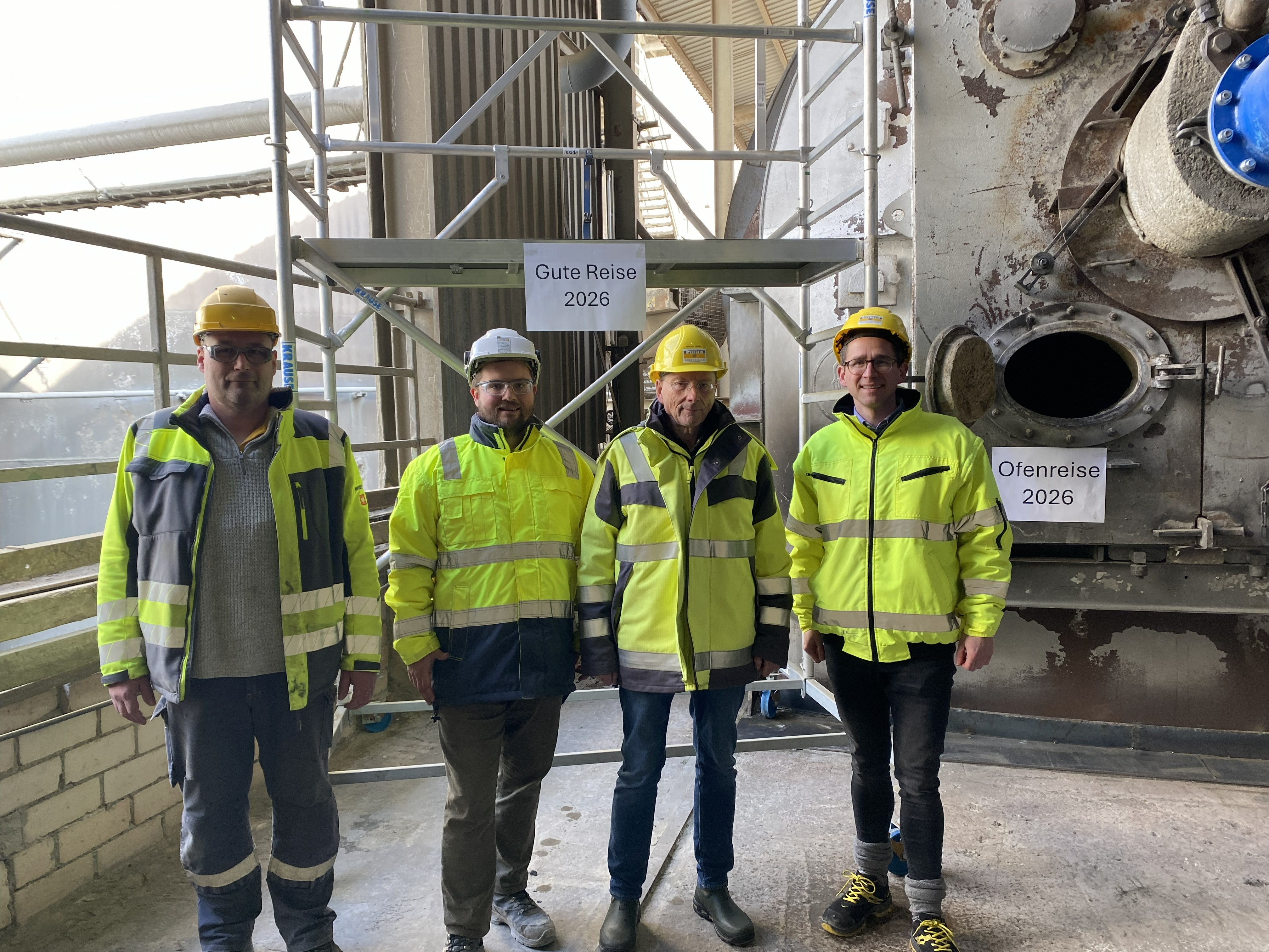 27.03.2026: ZKW Otterbein schickt Zementdrehofen auf die 44. Ofenreise