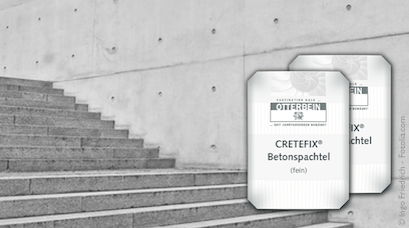 CRETEFIX<sup>®</sup> Betonspachtel –&nbsp;fein&nbsp;–