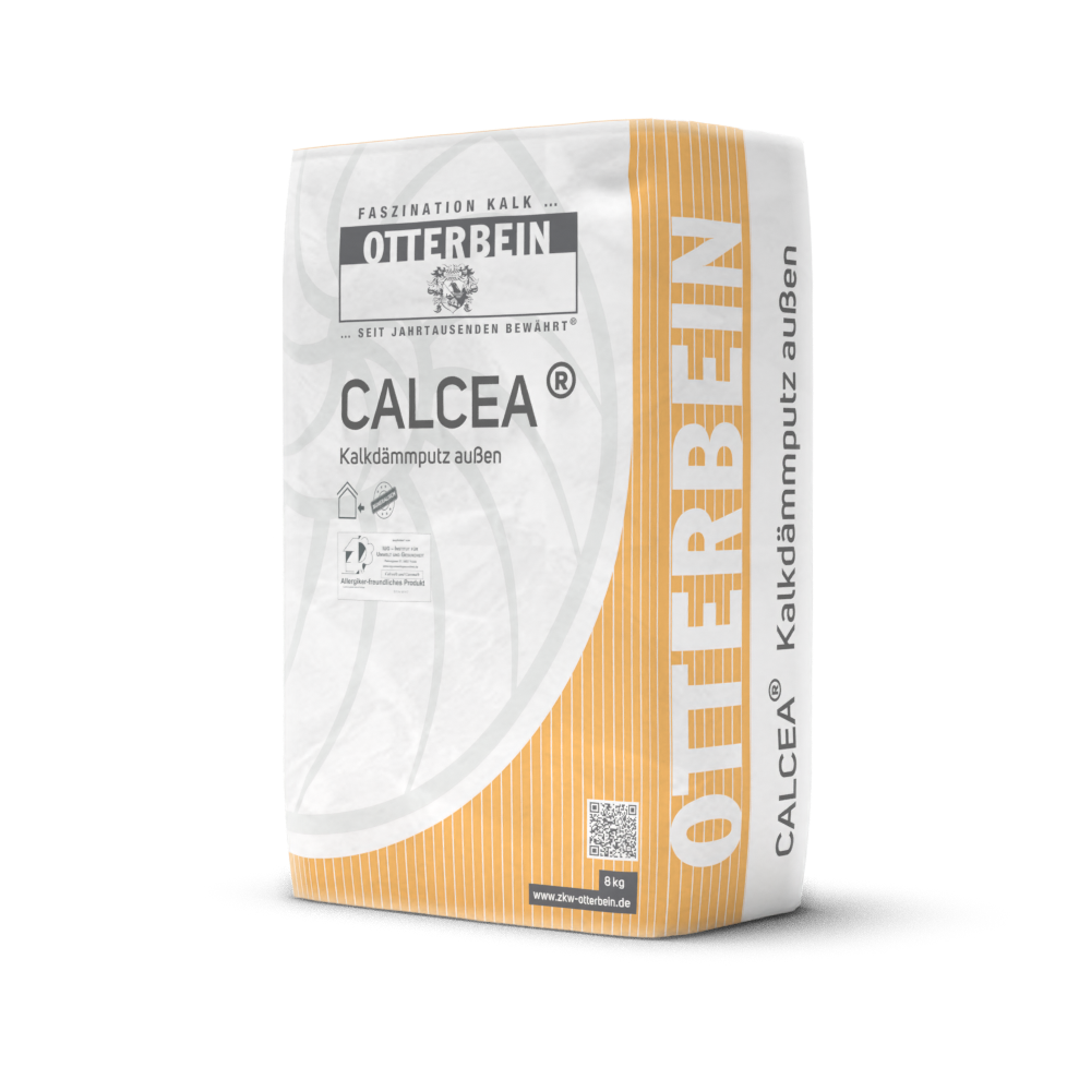 Kalkdämmputz für den Außenbereich, Natürlich hydraulischer Kalk, ökologischer Hausbau, Denkmalpflege